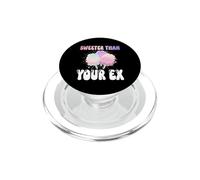 Sweeter Than Your Ex Cotton Candy Lover Funny Maker PopSockets PopGrip for MagSafe