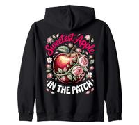 Sweetest Apple in the Patch Orchard Apple Picking Fall Zip Hoodie