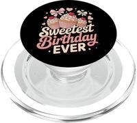 Sweetest Birthday Ever Cute Party Candy Cupcake PopSockets PopGrip for MagSafe