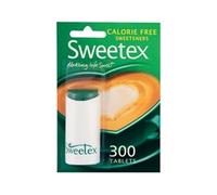 Sweetex Sweeteners Calorie-Free 300 Tablets (Pack of 6) 5122074