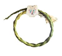 Sweetgrass Braided 24” Sweet Grass for Smudging -Organic Natural Sweet Grass Braid for Cleansing, Smudging (Sweet Grass 24")