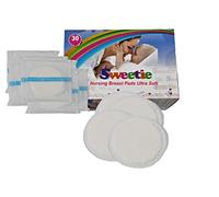 Sweetie Breastfeeding Pads Disposable Nursing Breast Pads for Baby Feeding 60 Count Ultra Soft (2 Pack of 30 Count)