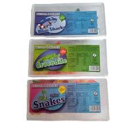 Sweeties Dangerous Animals Sweet Candy Set of 3. Blue Sharks, Crocodiless, Snakes 3 x 170g tubs Fruit Flavoured Jellies Ideal for Parties, Picnics or Christmas Stocking Treats