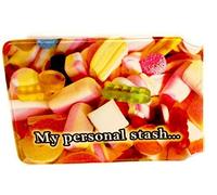 Sweeties Secret Stash Credit Card Bus Pass Wallet Slimline Travel Rail Ticket Holder Cover for Oyster Business Zip ID Card - Bifold - Party Bag Gift School Leaver Uni (1x Wallet)