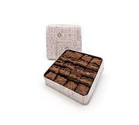 Sweetland London Chocolate Cashew Baklava - 500 g | Fresh Handmade Traditional Lebanese Baklava Dessert | UK Made | Tin Gift Box | Present for Diwali, Ramadan, Mother's Day, Easter, Eid & Birthday