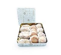 Sweetland London Delicious Maamoul Assortment - 700g | Handmade Shortbread Cookies Tin Gift Box | Ramadan, Mother's Day, Easter, Eid & Birthday | Pistachio, Walnut, Large Date | UK Made | Tin Gift Box