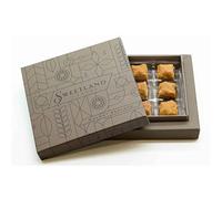 Sweetland London Walnut Baklava Bite Selection - 9 Pieces | Lebanese Baklava Treat | Gift Box | Great Diwali, Ramadan, Easter or Eid Present | Fresh Handmade Dessert | UK Made | No Preservatives