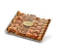 Sweetland Premium Baklava - 1 kg | Handmade in London | Traditional Lebanese Baklava | Present for Diwali, Ramadan, Easter, Eid, Birthday | Pistachio, Cashew, Almond & Walnut Assorted Tray | Gift Box