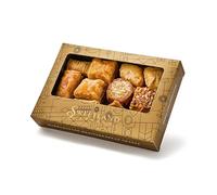 Sweetland Regular Baklava Selection - 300 g | Handmade in London | Traditional Lebanese Baklava | Present for Diwali, Ramadan, Easter, Eid, Birthday | Pistachio, Walnut, Cashew & Almond | Gift Box
