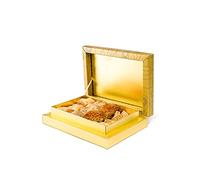 Sweetland Vegan Baklava Selection - 300 g | Handmade Traditional Lebanese Baklava | Ramadan, Mother's Day, Easter, & Eid | Mixed Selection Tray with Pistachio, Almond & Cashew Nuts | Gift Box