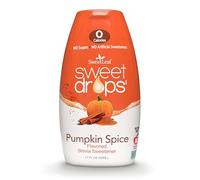 SweetLeaf Sweet Drops - Flavored Stevia Liquid Sweetener, Stevia Extract, Zero Calories, Gluten Free, Keto Friendly, Non GMO, Natural Flavor, Sugar Alternative - Pumpkin Spice, 1.7 Fl Oz (Pack of 1)