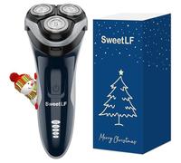 SweetLF Electric Razor for Men with Pop-Up Trimmer, IPX7 Waterproof Electric Shaver, Rechargeable Shavers for Men, Type-C, 120Mins Runtime, Plug & Play, Ideal for Christmas Presents