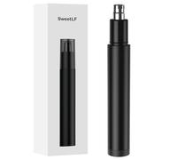 SweetLF Nose Hair Trimmer for Men with Washable Blades, Detachable Head, Cleaning Brush, R-Shaped Design, Lightweight (26g)