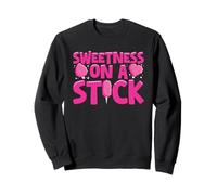 Sweetness On A Stick Cotton Candy Sweatshirt