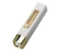 Sweetness Outdoor Camping Emergency Small Portable Rechargeable Torch 18650 Lithium COB LED Flashlight Easy to Use Gold