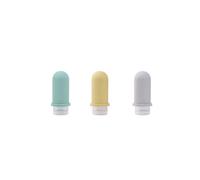 Sweetness Portable Silicone Travel Bottles, Empty Refillable Packaging for Lotion, Shampoo, Cream, (60 ml A)