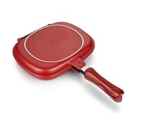 Sweetness Square Double Sided Frying Pan, Non-Stick Kitchen Pancake Pan, Omelette Trays, Indoor/Outdoor Camping Sandwich 28cm