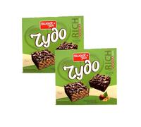 Sweetplus Rydo Wafer Cakes With Hazelnuts 125G Soft Cake Crispy Nut Crunchy Tasty Delicious Savory Sweet SnackFrom Bulgaria Pack Of 2