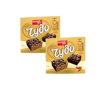 Sweetplus Rydo Wafer Cakes With Peanuts 180G Soft Cake Crispy Crunchy Tasty Delicious Savory Sweet Snack From Bulgaria Pack Of 2