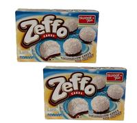 Sweetplus Zeffo Marshmallow Cake With Coconut 115G Soft Cake Coconut Cream Filled Dessert Snack Product From Bulgaria Origin Pack Of 2