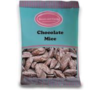 Sweets and Candy® Chocolate Mice 1kg - Retro Chocolate Candy Pieces in Playful Mice Shapes - Bulk 1 Kilo Bag - Pick and Mix Share Size Bags - Retro Pick n Mix Sweets - A Great Sweet Gift Idea
