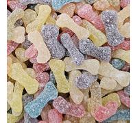 Sweets and Candy® Fizzy Bones 1Kg- Fizzy Bones Halloween Sweets - 1kg Bulk Bag of Spooky Jelly Treats - Sour Fruity Candy for Trick or Treat, Parties & Pick and Mix