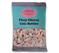 Sweets and Candy® Fizzy Cherry Cola Bottles 1Kg - Retro Cherry Cola Jelly Sweets with a Fizzy Sugar Coating - Bulk 1 Kilo Bag - A Perfect Pick and Mix Gift Idea - Share Size Pick n Mix Bags