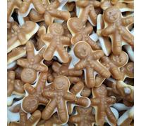 Sweets and Candy® Gingerbread Men 1Kg - Bulk Christmas Sweets - Foam and Gummy Christmas Pick and Mix - Xmas Themed Treats - Bulk 1 Kilo Bag - A Great Sweet Gift Idea or Festive Baking Decorations