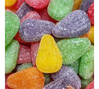 Sweets and Candy® Sugar Coated Jargonelle Pear drops 1kg Bulk Bag - Traditional Sugar Coated Boiled Sweets, Retro Fruit Flavour Hard Candy, Vegetarian Friendly - Classic British Pick and Mix