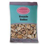 Sweets and Candy® Treacle Toffee 1Kg - Individually Wrapped Creamy Treacle Toffees - 1 Kilo Bulk Bag - Traditional Recipes - Classic Chewy Toffees with Creamy Flavour - Pick and Mix Share Size Bag