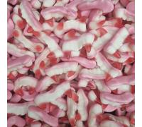 Sweets and Candy® Vampire Teeth 1Kg - Vampire Fangs - Fruity Flavour Jelly Dracula Fangs - Bulk Halloween Sweets - Spooky Candy - Halloween Pick and Mix for Trick or Treat, Cake Toppers or Parties