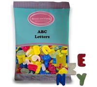 Sweets and Candy® VEGAN ABC Jelly Letters 1Kg | Vegan and Vegetarian Sweets | Bulk 1 Kilo Bag of Fruit Flavour Jellies | Perfect Retro Candy Gift for any Occasion