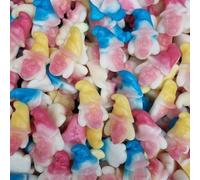 Sweets and Candy® Witches Heads 1Kg - Fruity Flavour Jelly Witches Heads with Faces - Bulk Halloween Sweets - Spooky Candy - Halloween Pick and Mix for Trick or Treat, Cake Toppers or Parties