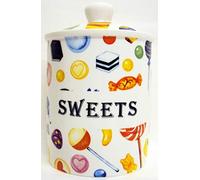 Sweets Canister Fine Bone China Sweets Storage Jar Hand Decorated in The U.K. Free U.K. Delivery