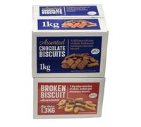 Sweets Dreams 2.3kg Bulk Assorted Biscuits Box | Broken & Misshapen Value Selection | Chocolate Coated & Classic Crunchy Treats | Perfect for Sharing, Parties, and Catering
