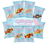 Sweets for Party Bags 8 Pack, 125g (1kg) - Mini Sweet Variety Bags