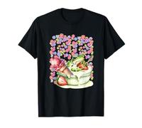 Sweets Frog Frogs Retro 80s Flowers Child Ice Cream T-Shirt