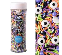 Sweets Indeed - Holiday Sprinkles - Cake Sprinkles - Gluten-Free Sprinkles for Baking - Cupcake and Cake Topper - Sprinkle Mix - Sprinklefetti (Halloween)