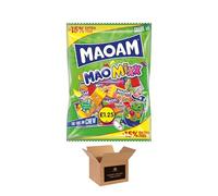 Sweets Share Size Bags | Fruity Chewy Sweets for Kids & Adults | Includes Maoam Mixx, Joy Stixx, Pinballs, Stripes & Summer Berries | Halloween & Party Sharing Treats (Maoam Mao Mixx - 161g x 14Pack)