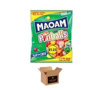 Sweets Share Size Bags | Fruity Chewy Sweets for Kids & Adults | Includes Maoam Mixx, Joy Stixx, Pinballs, Stripes & Summer Berries | Halloween & Party Sharing Treats (Maoam Pinballs - 140g x 14Pack)