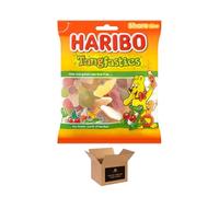 Sweets Share Size Bags | Sweet & Sour Jellies, Gummy Candy & Chewy Treats for Kids & Adults | Party, Halloween, Xmas Gift Snacks - Haribo Tangfastics (12Pack x 140g) £1.25 PM