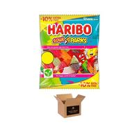 Sweets Share Size Bags | Sweet & Sour Jellies, Gummy Candy & Chewy Treats for Kids & Adults | Party, Halloween, Xmas Gift Snacks | (Sour Sparks)