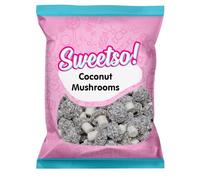 Sweetso 1KG Coconut Mushrooms Pick n Mix Sweets Sharing Bag