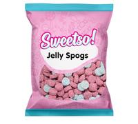 Sweetso 1KG Jelly Spogs Pick n Mix Sweets Sharing Bag