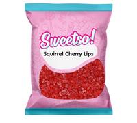 Sweetso 1KG Squirrel Cherry Lips Pick n Mix Sweets Sharing Bag