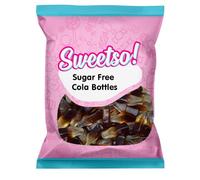 Sweetso 800g SUGAR FREE Cola Bottles Pick n Mix Sweets Sharing Bag