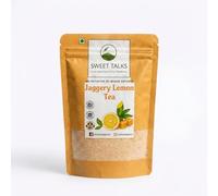 SweetTalks Jaggery Lemon Tea - Refreshing Herbal Tea with Natural Jaggery Sweetness 100g
