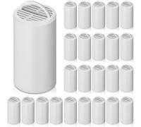Sweetude 24 Pack Pet Charcoal Filters Pet Fountain Filter Replacement Charcoal Water Filter Compatible with Drinkwell 360 and Drinkwell 360 Stainless Steel Multi Fountain for Dog Cat
