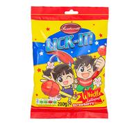 Sweetworld Lick-It! Whistle Lollipop Strawberry 200g