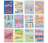 SWEETZER & ORANGE Inspirational Notebook Set. 12 Journal Notebooks for Women and Kids. 3.5 x 5” Motivational Stocking Stuffers for Kids, Teacher Supplies for Classroom, Bible Journaling Supplies
